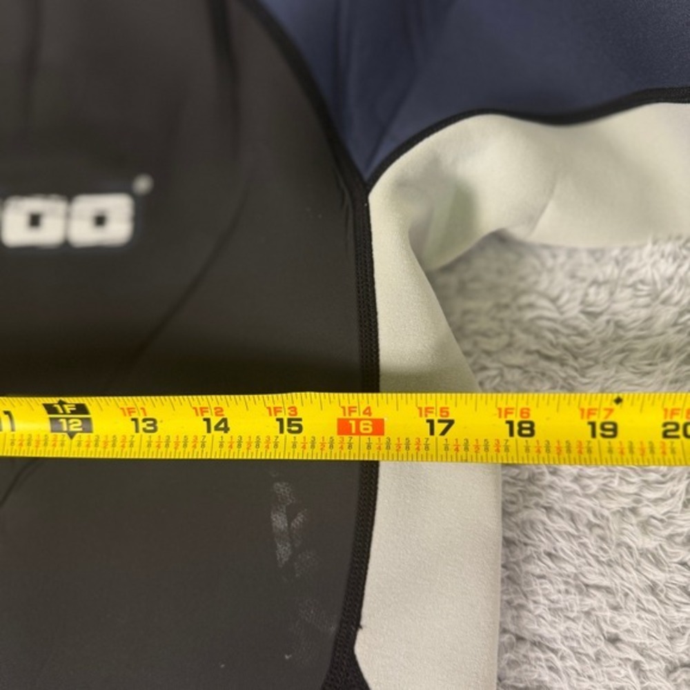 Sea-Doo Mens XXL Shorty Wetsuit Black Navy Blue 4-Way Flex Spring Suit BRP - Picture 10 of 10